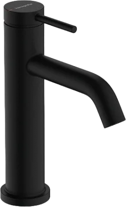 Смеситель для раковины Hansgrohe Tecturis S 110 73311670 матовый черный однорычажный, длина излива 11.6 см