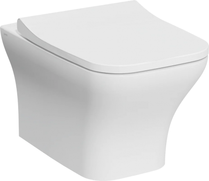 Унитаз подвесной VitrA Zentrum Square 7484B003-0075 безободковый белый, 36x54.5 см