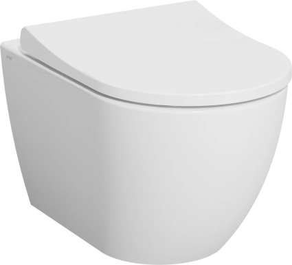 Унитаз подвесной VitrA Mia Round SmoothFlush 7510B003-0075 безободковый белый, 35.5x54 см