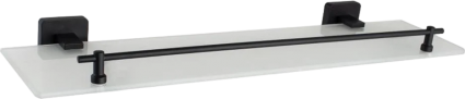 Полка D-lin 222 D260222 50 см, черная, подвесная