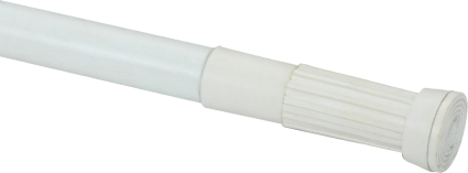 Телескопический карниз Savol S-070120W 120 см, белый в современном стиле