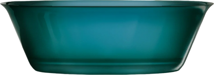 Ванна из полиэфирной смолы Abber Kristall AT9707 Aquamarin 170x75 см, отдельностоящая, овальная, с донным клапаном, голубая, объем 240 л.