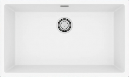 Мойка кухонная Alveus Omni Granital 40 arctic матовая, прямоугольная, 75x45 см