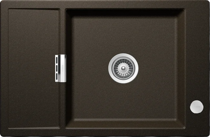 Мойка кухонная Schock Eton 60D Small Cristadur бронза матовая, прямоугольная, 78x51 см