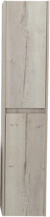 Шкаф-пенал BelBagno Kraft L rovere galifax bianco подвесной, матовый