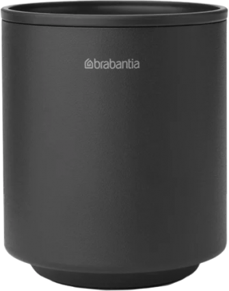 Стакан Brabantia MindSet 303241 для зубных щеток, графит в современном стиле
