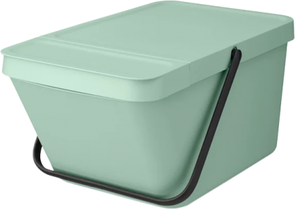 Мусорное ведро Brabantia Sort&Go 277764 20 л, мятно-голубой, напольное