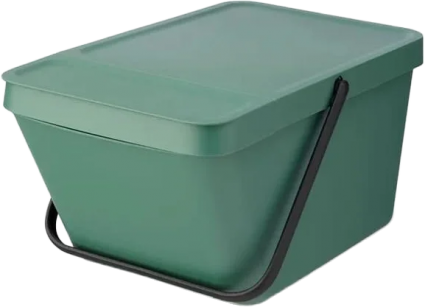 Мусорное ведро Brabantia Sort&Go 277740 20 л, темно-зеленое, напольное