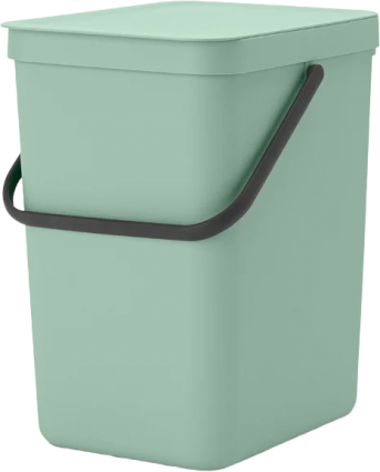 Мусорное ведро Brabantia Sort&Go 212765 25 л, мятно-голубое, напольное