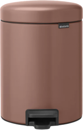 Мусорное ведро Brabantia NewIcon 233982 5 л, светло-коричневое, напольное