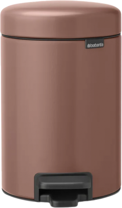 Мусорное ведро Brabantia NewIcon 233968 3 л, светло-коричневое, напольное