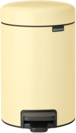 Мусорное ведро Brabantia NewIcon 233760 3 л, ванильно-желтое, напольное