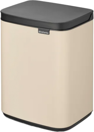 Мусорное ведро Brabantia Bo 234088 4 л, бежевое в современном стиле