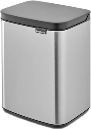 Мусорное ведро Brabantia Bo 222849 4 л, матовая сталь в современном стиле