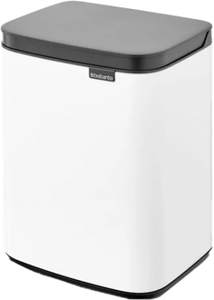 Мусорное ведро Brabantia Bo 222344 4 л, белое в современном стиле