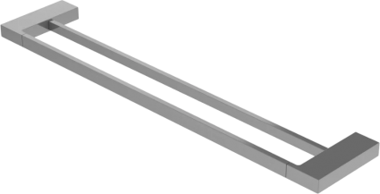 Полотенцедержатель Cezares Slider THD-60-IN сатин сталь, подвесной