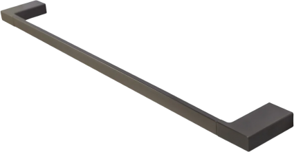 Полотенцедержатель Cezares Slider TH-60-GM оружейная сталь темный хром, подвесной