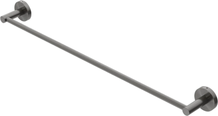 Полотенцедержатель Cezares Relax TH-65-GM оружейная сталь темный хром, подвесной