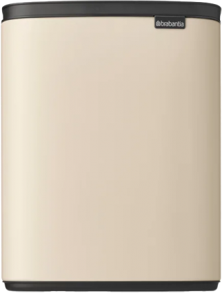 Мусорное ведро Brabantia Bo 234125 12 л, бежевое в современном стиле