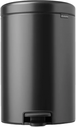 Мусорное ведро Brabantia NewIcon 233500 20 л, темно-серое, напольное