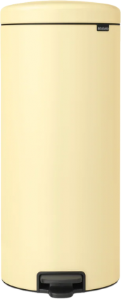 Мусорное ведро Brabantia NewIcon 233845 30 л, ванильно-желтое, напольное
