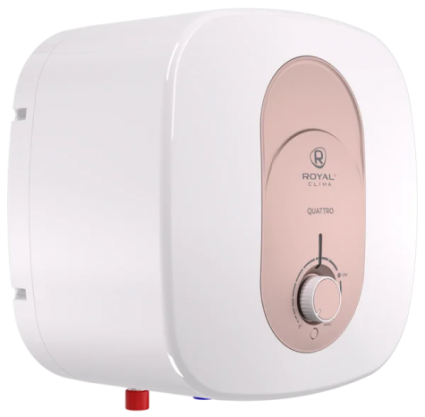 Накопительный водонагреватель Royal Clima Quattro RWH-Q15-FE электрический погружной ТЭН, белый, с индикатором нагрева
