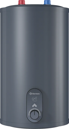 Накопительный водонагреватель Thermex Golf 151256 15 U ТЭН, черный, с индикатором нагрева