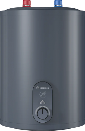 Накопительный водонагреватель Thermex Golf 151254 10 U ТЭН, черный, с индикатором нагрева