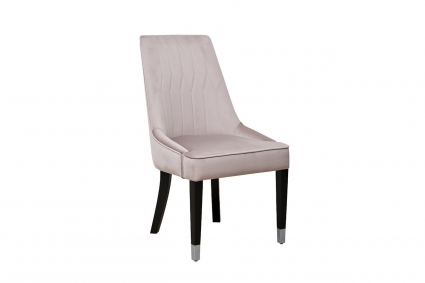 Стул Garda Decor Elegante бежево-серого цвета без подлокотников,  стиль современный