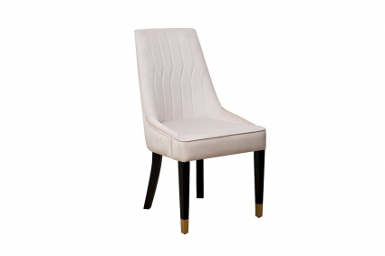 Стул Garda Decor Elegante светло-бежевого цвета без подлокотников,  стиль современный
