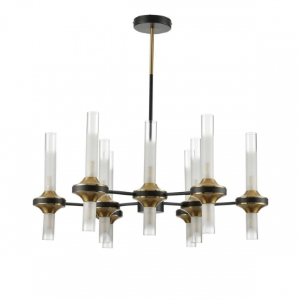 Подвесная люстра Lumion Neoclassi Tamaresa 8112/18 цвет черный, мощность 540 Вт