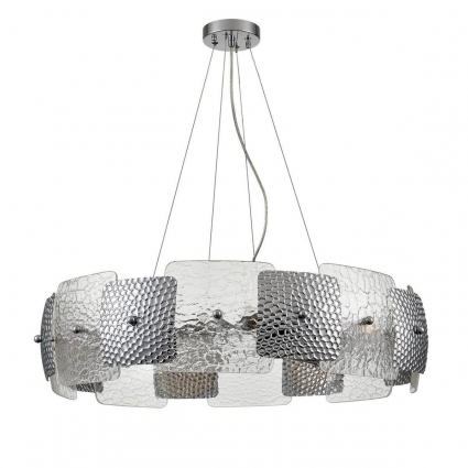 Подвесная люстра Lumion Moderni Liberti 6588/8 в стиле модерн, цвет дымчатый