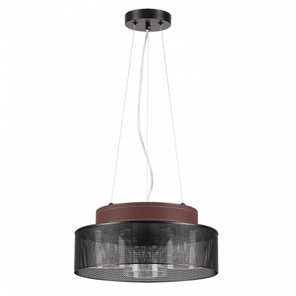 Подвесная люстра Lumion Moderni Basalto 6598/3C в стиле модерн, цвет черный