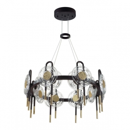 Подвесная светодиодная люстра Odeon Light Exclusive Modern Magnet 5407/92L цвет черный