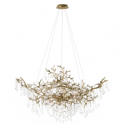 Подвесная люстра Loft IT Coral 10351/1000L AB в стиле арт-деко, мощность 50 Вт