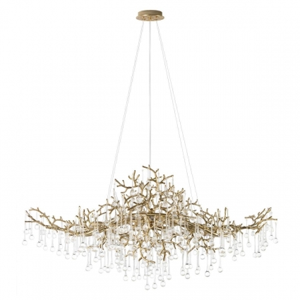 Подвесная люстра Loft IT Coral 10351/1200L AB в стиле арт-деко, мощность 70 Вт