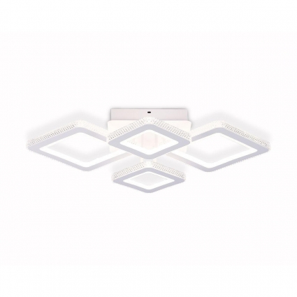 Потолочная светодиодная люстра Ambrella light Acrylica Original FA8878 цвет белый, с диммером