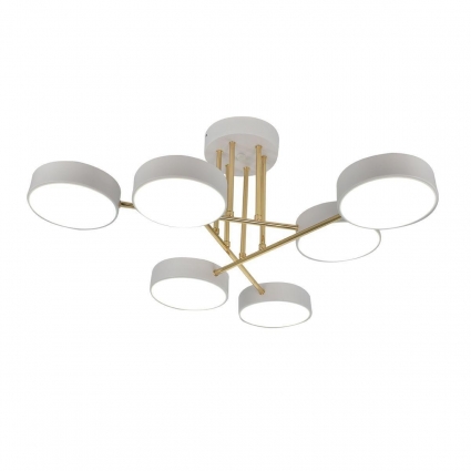 Потолочная светодиодная люстра Escada Rune 10262/6LED в стиле модерн, цвет белый