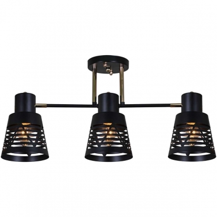 Люстра Reluce 06074-3.3-03 BK+FG
