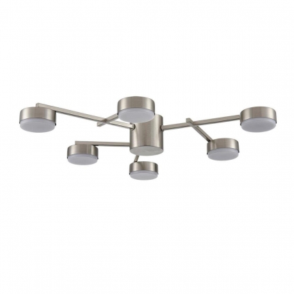Потолочная люстра Lumion Comfi Dabra 8115/6C цвет никель, мощность 42 Вт