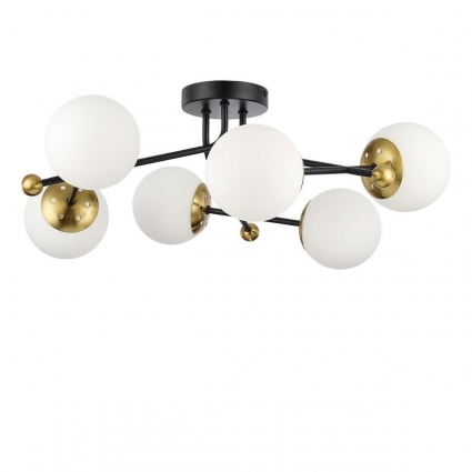 Потолочная люстра Lumion Moderni Melody 6581/6C в стиле модерн, цвет белый
