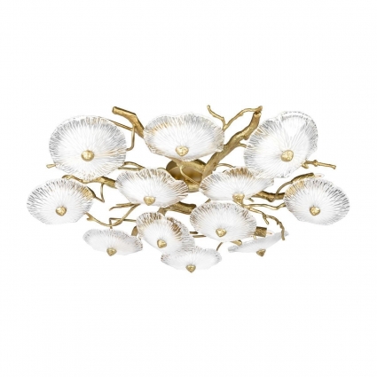 Потолочная люстра Loft IT Bloom 10352/800C AB в стиле арт-деко, мощность 60 Вт