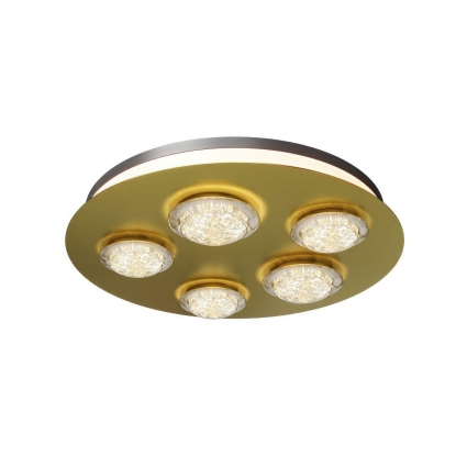 Потолочная светодиодная люстра Maytoni Pharao MOD361CL-L58BS3K цвет латунь, мощность 56 Вт