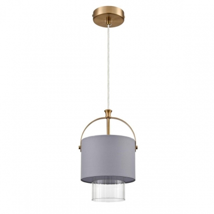 Подвесной светильник Lumion Moderni Jane 6592/1 в стиле модерн, цвет серый