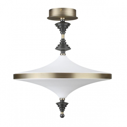 Подвесной светодиодный светильник Odeon Light Exclusive L-Vision Ula 5404/43CL в стиле модерн, цвет белый