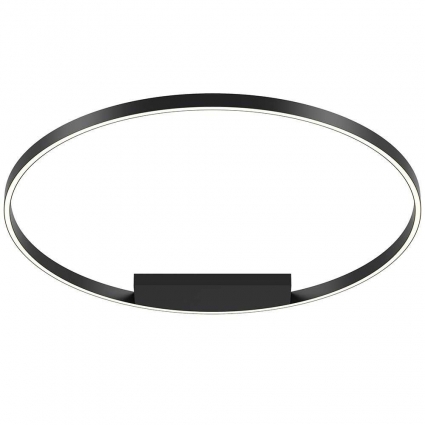 Потолочный светодиодный светильник Maytoni Rim MOD058CL-L65BK в стиле Хай-тек, цвет черный