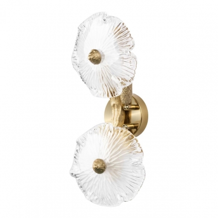 Бра Loft IT Bloom 10352/2W AB в стиле арт-деко
