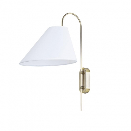 Бра Arte Lamp Rondo A4086AP-1AB в стиле модерн, цвет белый