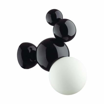 Бра Lumion Moderni Blasen 6566/1W в стиле арт-деко, цвет черный, мощность 40 Вт