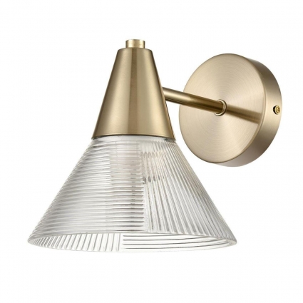 Бра Lumion Moderni Corne 6596/1W в стиле модерн, цвет латунь, мощность 60 Вт